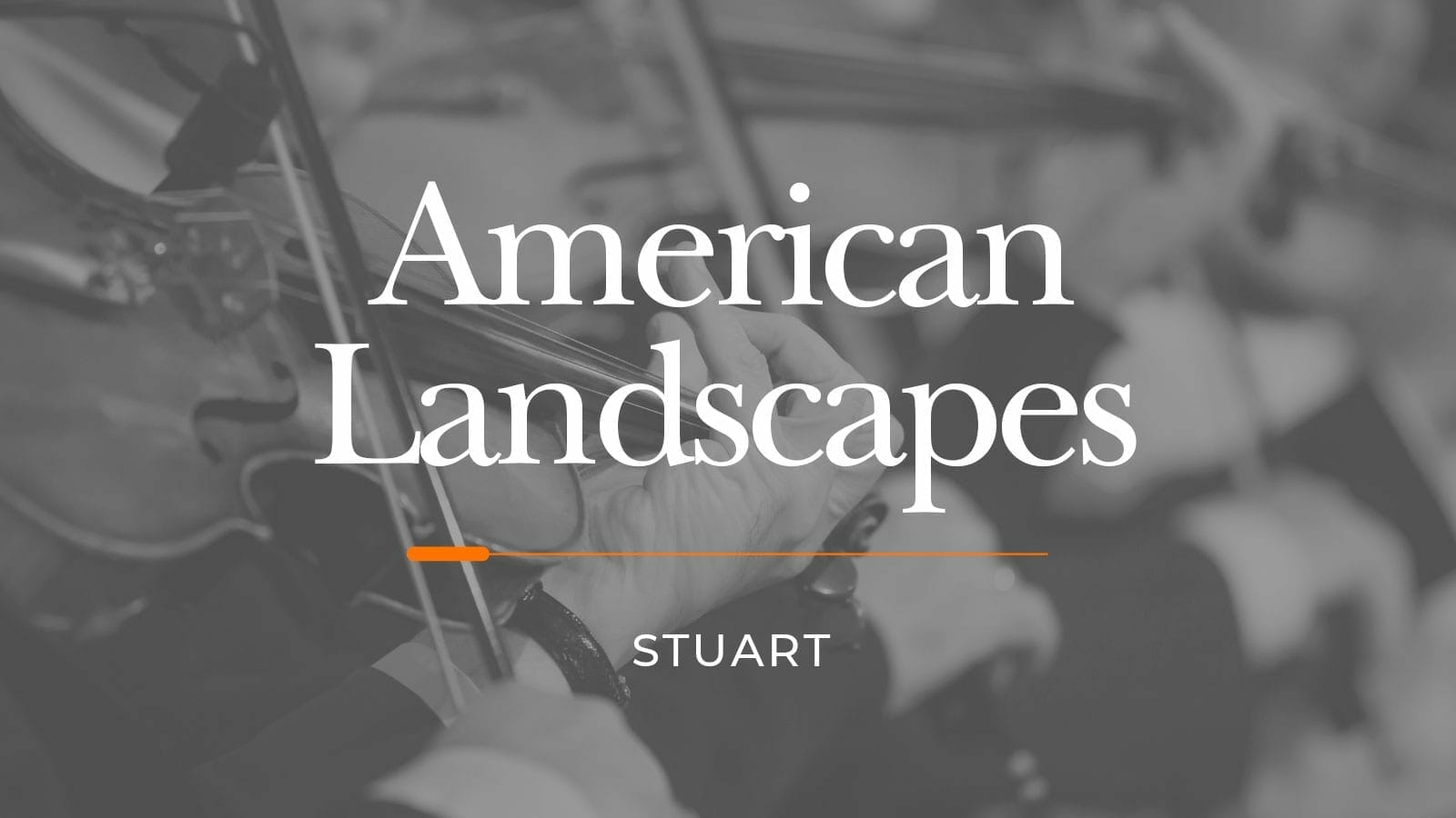 American Landscape Chamber Series